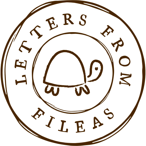 A logo of Letters From Fileas.